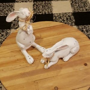 2 Farmhouse Rabbits